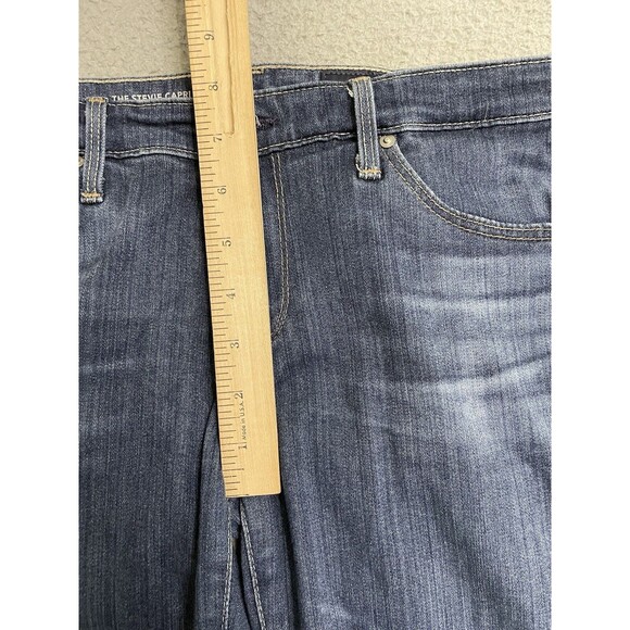 ag adriano goldschmied the stevie capri size 28 Mid Rise Medium Wash Jeans - Picture 12 of 12